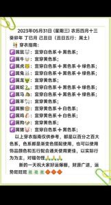 2025年新年周一：五行穿衣指南助你迎好运