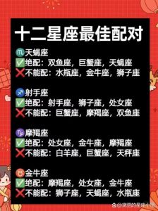 五大星座配对揭秘：情感纽带与永恒伴侣的奥秘