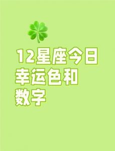 年十二星座运势提升指南：幸运色与数字全解析