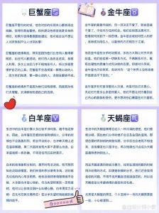 最靠谱的星座伴侣：金牛、巨蟹、摩羯与处女的爱情忠诚