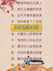 探索生肖中爱的依赖：兔、羊、狗、猪的温柔情感