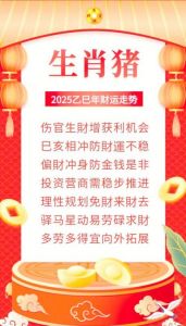 属猪朋友需谨慎应对2025年4月19日运势波动